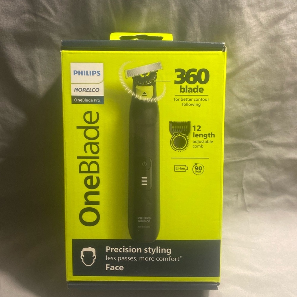 Philips Norelco OneBlade Pro Hybrid Electric Trimmer and Shaver